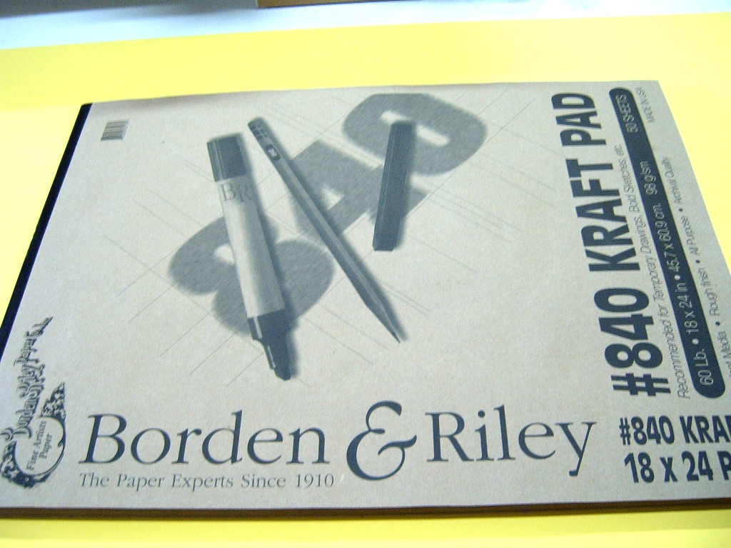 Borden & Riley Kraft Paper Pad